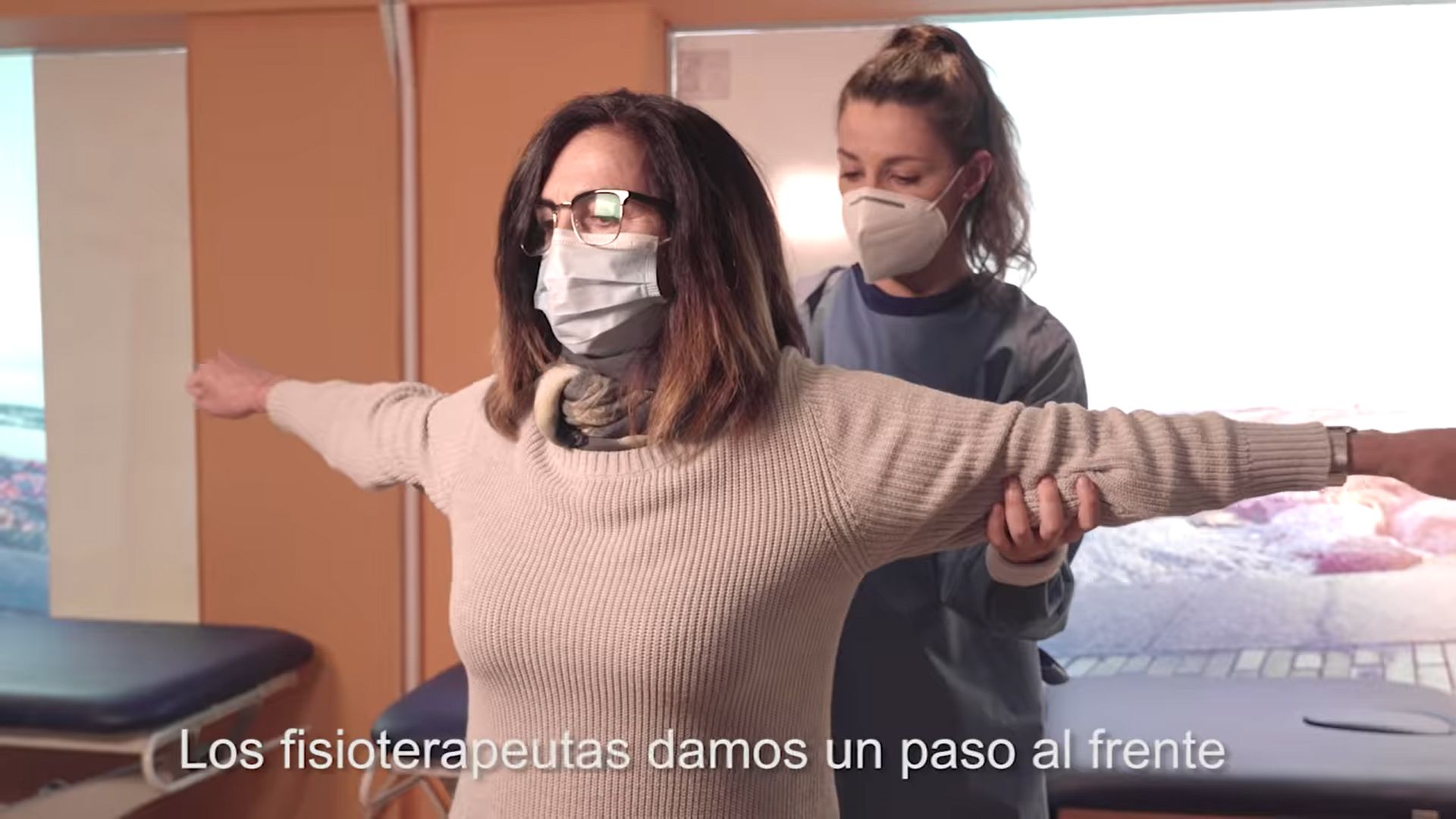 ‘La Fisioterapia te da el aire que necesitas’ de fisioterapeutas españoles