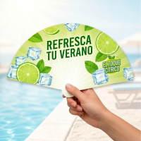 abanicos de papel personalizados